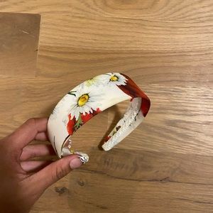 DOLCE AND GABBANA floral designed headband!!
